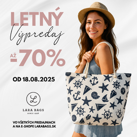 Leto vrcholí, ceny padajú!
